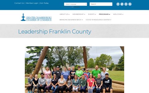 Leadership Franklin County - Greater Chambersburg ...
