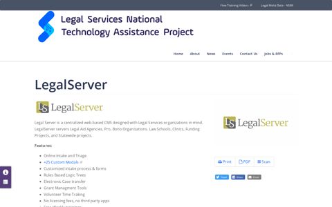 LegalServer - LSNTAP