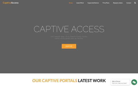 Captive Portal Access | The smart way to authenticate users ...