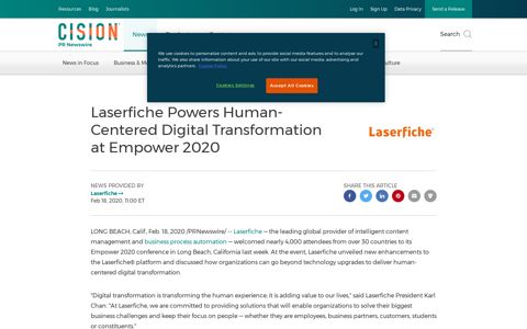 Laserfiche Powers Human-Centered Digital Transformation at ...
