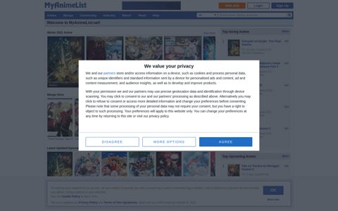 MyAnimeList.net - Anime and Manga Database and Community