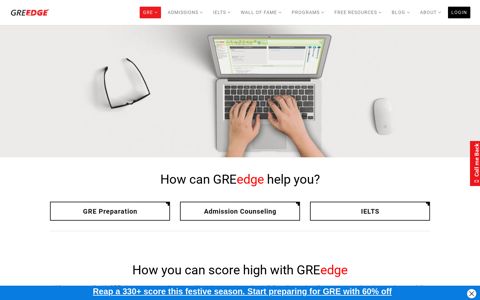 GREedge | GRE Preparation Courses Online | GRE Online ...