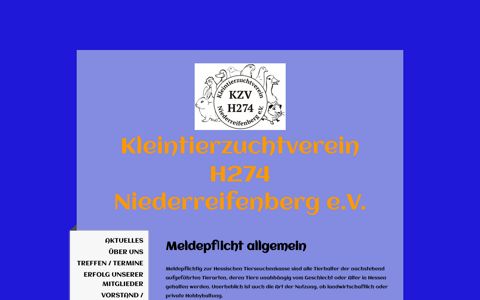 Hessische Tierseuchenkasse - Kleintierzuchtverein H274 ...