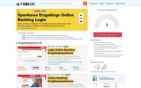 Sparkasse Erzgebirge Online Banking Login