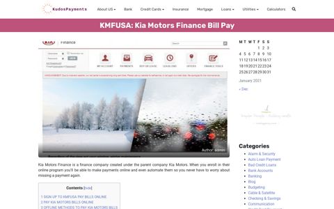 KMFUSA: Kia Motors Finance Bill Pay - KUDOSpayments.Com