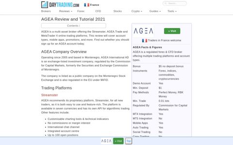AGEA Review - Online Trading Broker Unpacked 2020
