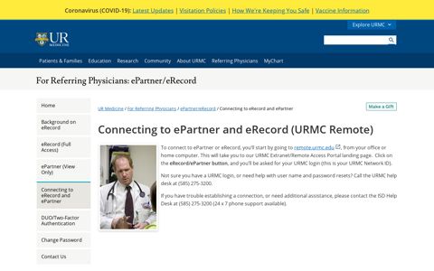 Connecting to eRecord and ePartner - eRecord - Referring ...