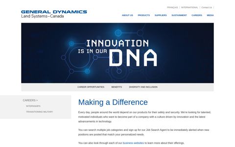 Careers - General Dynamics Land Systems-Canada