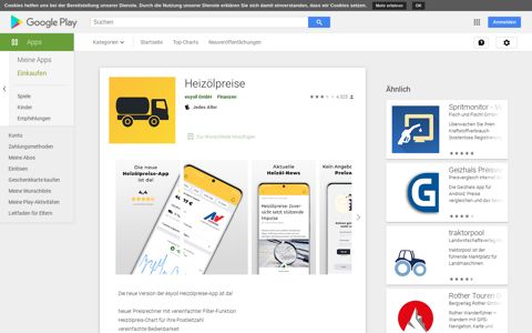 Heizölpreise – Apps bei Google Play