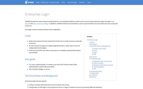 Enterprise Login - GNOME Wiki!