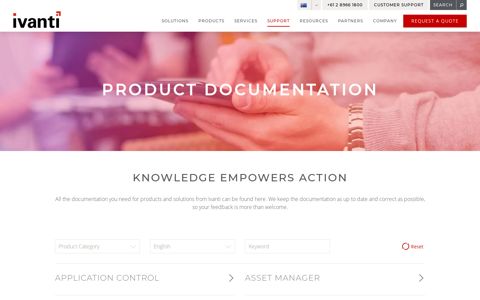 Product Documentation | Ivanti
