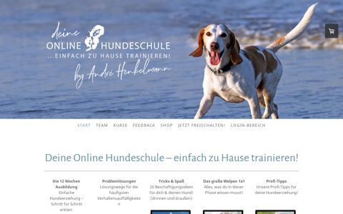 Die Online Hundeschule - Hundeerziehung & Hundetraining ...