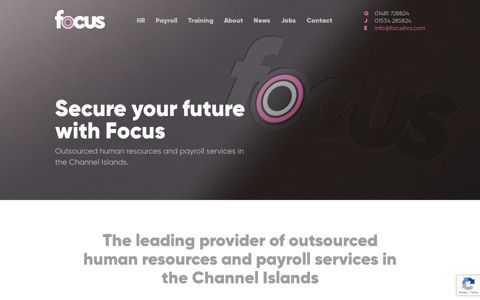 Focus | Outsourced HR and Payroll services | Guernsey