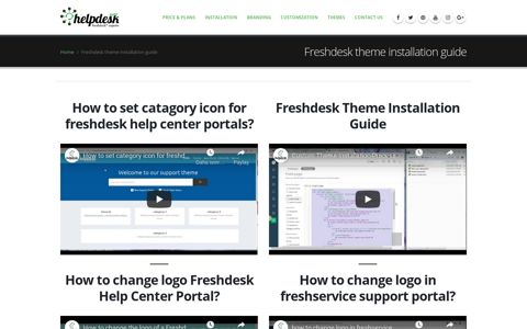 Freshdesk, Freshservice portal free themes, tempaltes ...