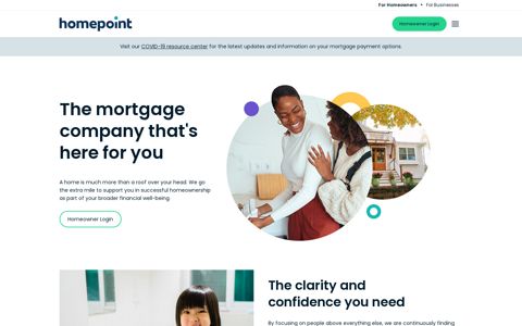 Homepoint for Homeowners | Home Loans and Mortgages