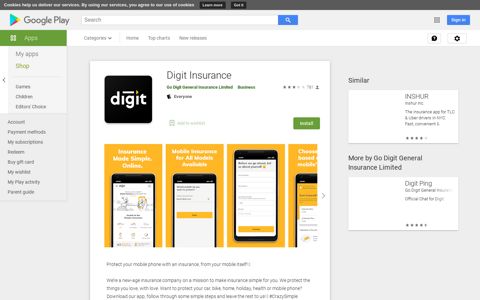 Digit Insurance – Apps on Google Play
