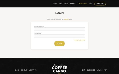 Login to Coffee Cargo to access your Online K-Cup Coffee ...