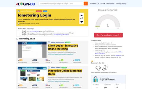 Iometering Login - A database full of login pages from all over ...