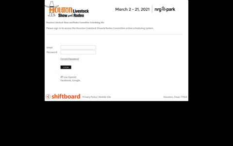 Welcome to HLSR Committee Scheduling Shiftboard Login ...