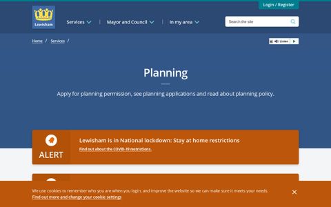 Planning - Lewisham Council