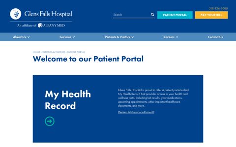 Patient Portal | Glens Falls Hospital