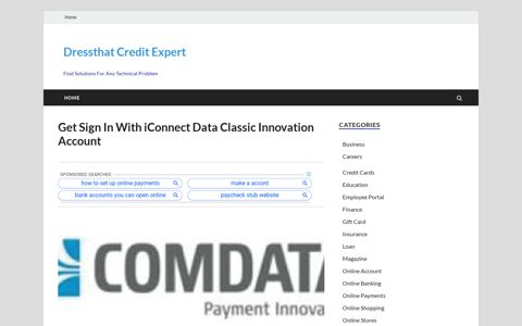 iconnectdata.com/classic - Get Sign In With iConnect Data ...