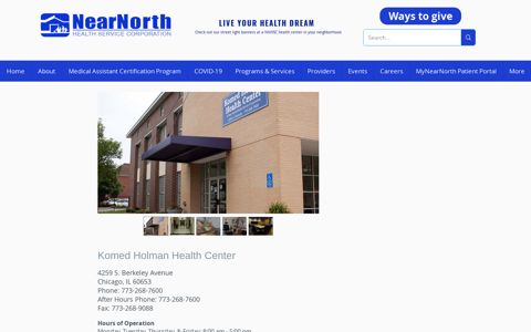 Komed Holman Health Center | Near North Health Service ...