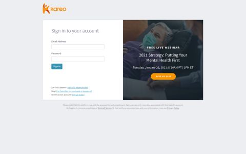 Kareo Provider and Clinical Assistant Login