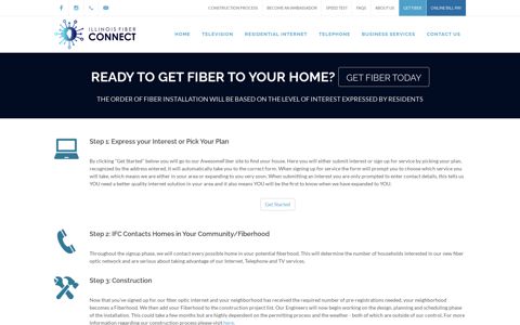 Sign Up for Fiber - Illinois Fiber Connect