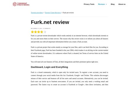 Furk.net review | Torrent providers