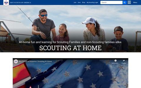 Scouting at Home | Boy Scouts of America