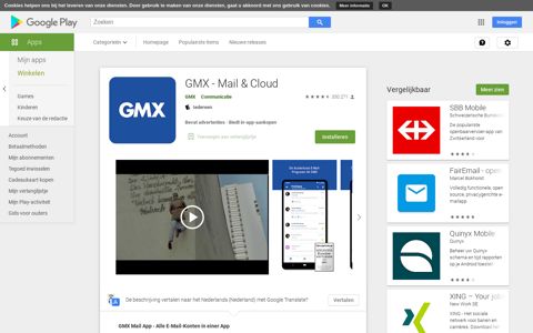 GMX - Mail & Cloud - Apps op Google Play