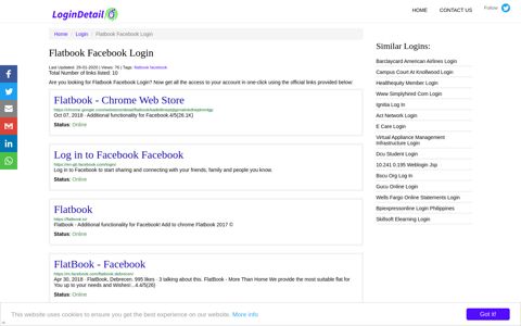 Flatbook Facebook Login Flatbook - Chrome Web Store - https ...