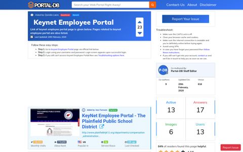 Keynet Employee Portal