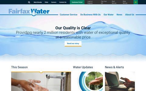 Home | Fairfax Water - Official Website