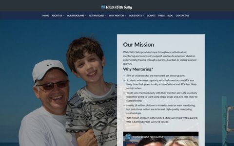 Walk With Sally: Mentoring Children & Families Impacted By ...