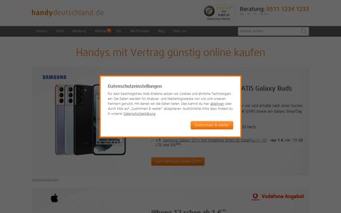 Handy Deutschland → Top Smartphones & Handys mit Vertrag !