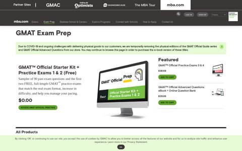 GMAT Exam Prep - MBA.com