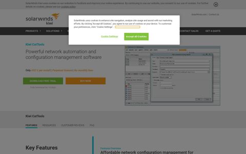 Network Configuration Management Software | Kiwi CatTools