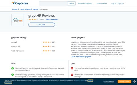greytHR Reviews 2020 - Capterra