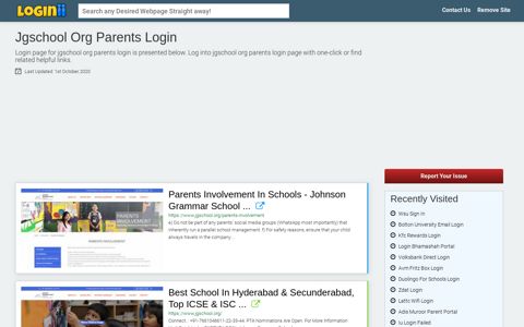 Jgschool Org Parents Login - Loginii.com