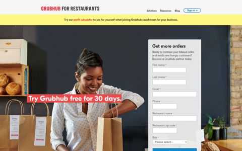 Grubhub: Grow Your Restaurant's Delivery & Takeout Orders