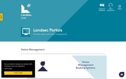Landsec Customer Portals - Landsec Link