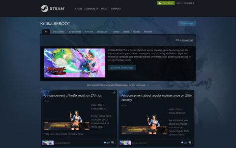 Kritika:REBOOT - Steam Community