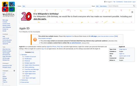Apple ID - Wikipedia