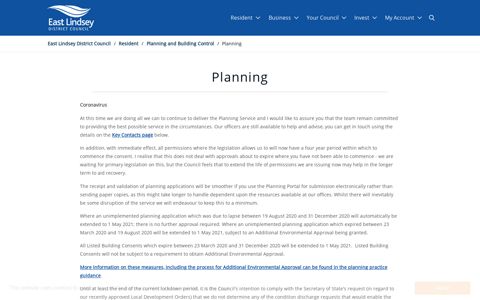 Planning - East Lindsey District Council
