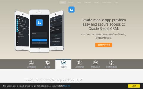 Levato | Mobile Productivity Platform for Oracle CX