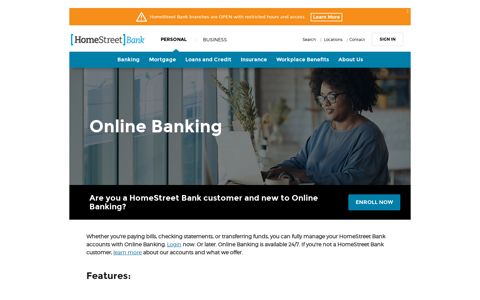 Online Banking | HomeStreet Bank