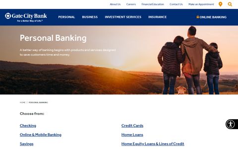 Personal Banking | Gate City Bank