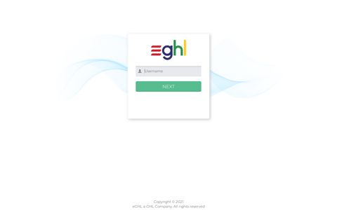 Login | eGHL Admin Portal